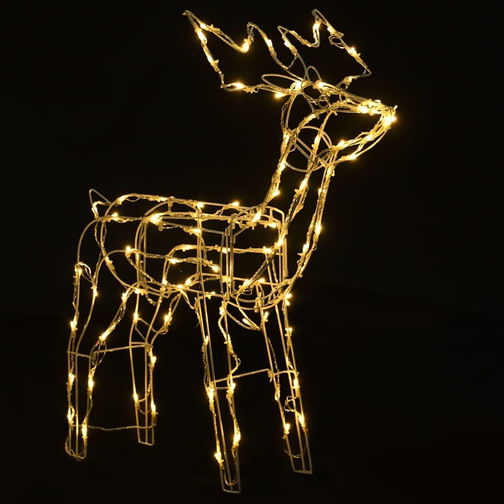 3 Piece Christmas Light Display Reindeers with 229 LEDs