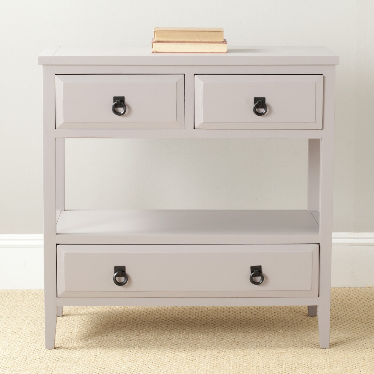 Safavieh   Branson 3-Drawer Sideboard Grey