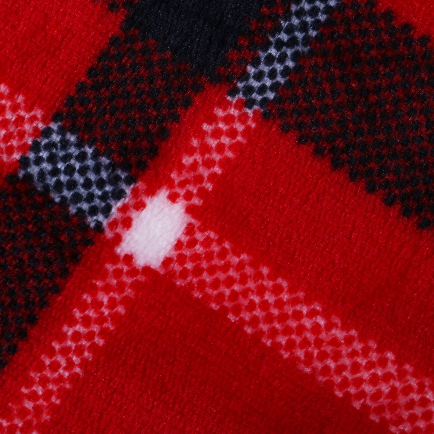 Plaid Flannel Sherpa Throw Blanket - Set of 2