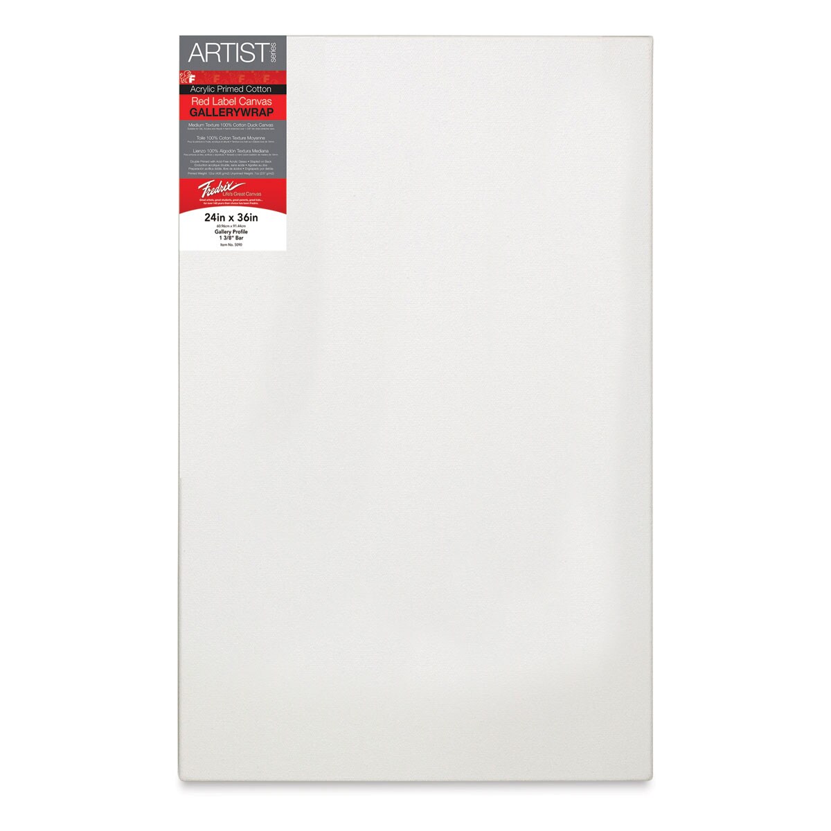 Fredrix Profile Cotton Canvas - 24&#x22; x 36&#x22;, Gallerywrap