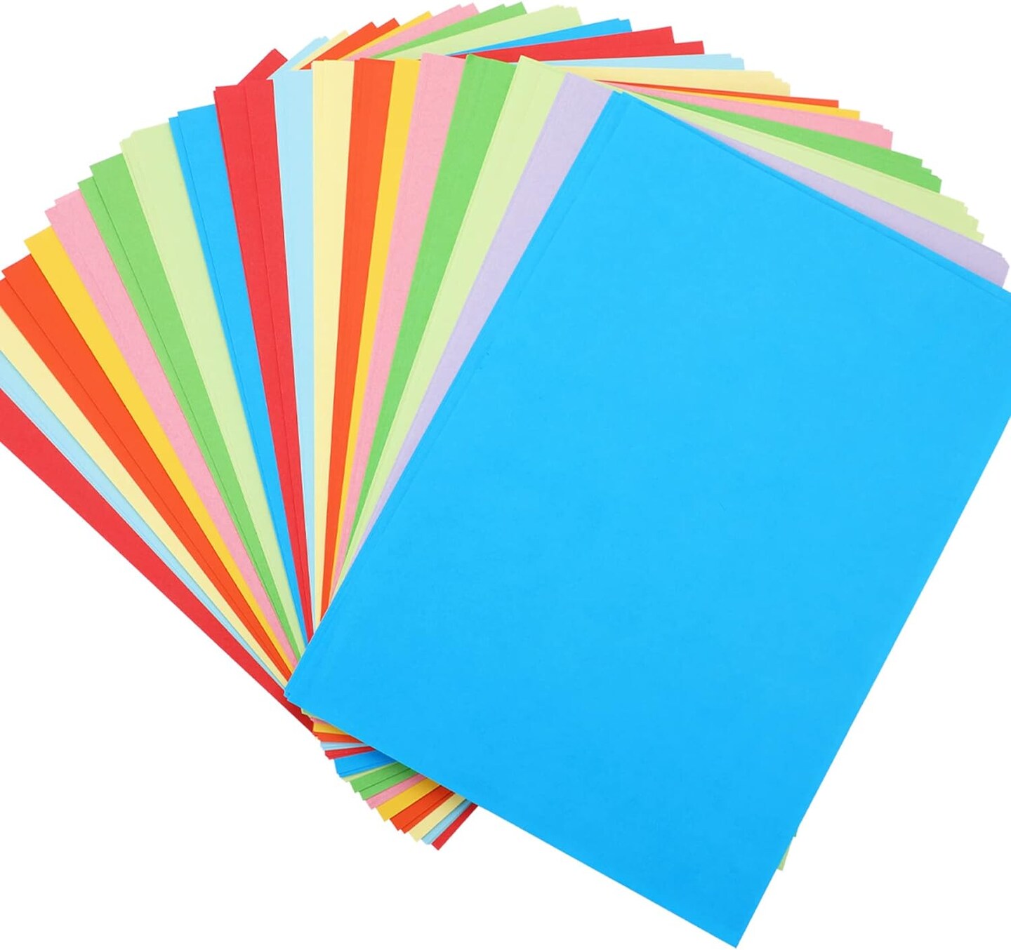 200 Sheets 10 Colors Colored Paper A4 Printer Paper Copy Paper Stationery Paper Multipurpose Colored Printing Paper Origami Paper for DIY Kids Art Craft 8.3" X 11.7"