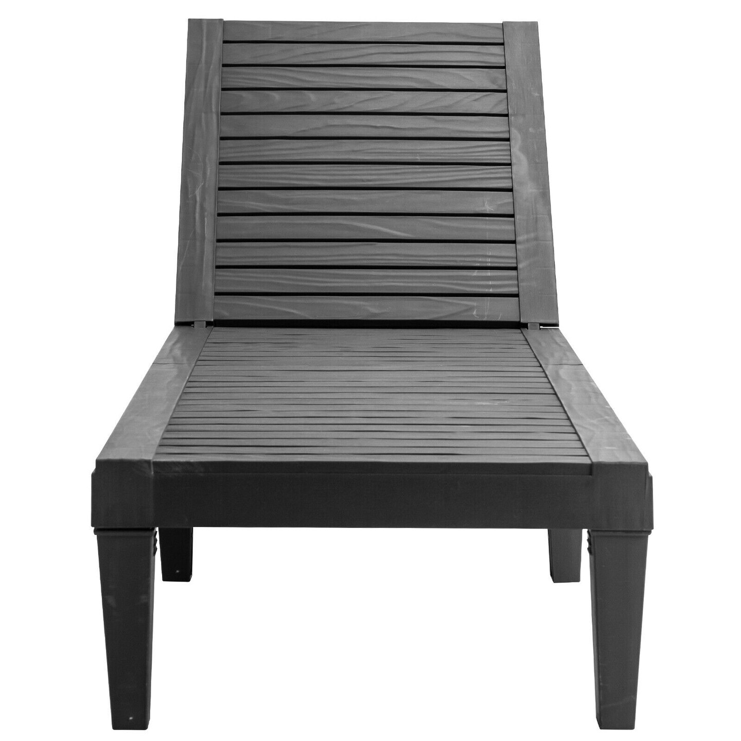 Outdoor Recliner Chair With 5-position Adjustable Backrest