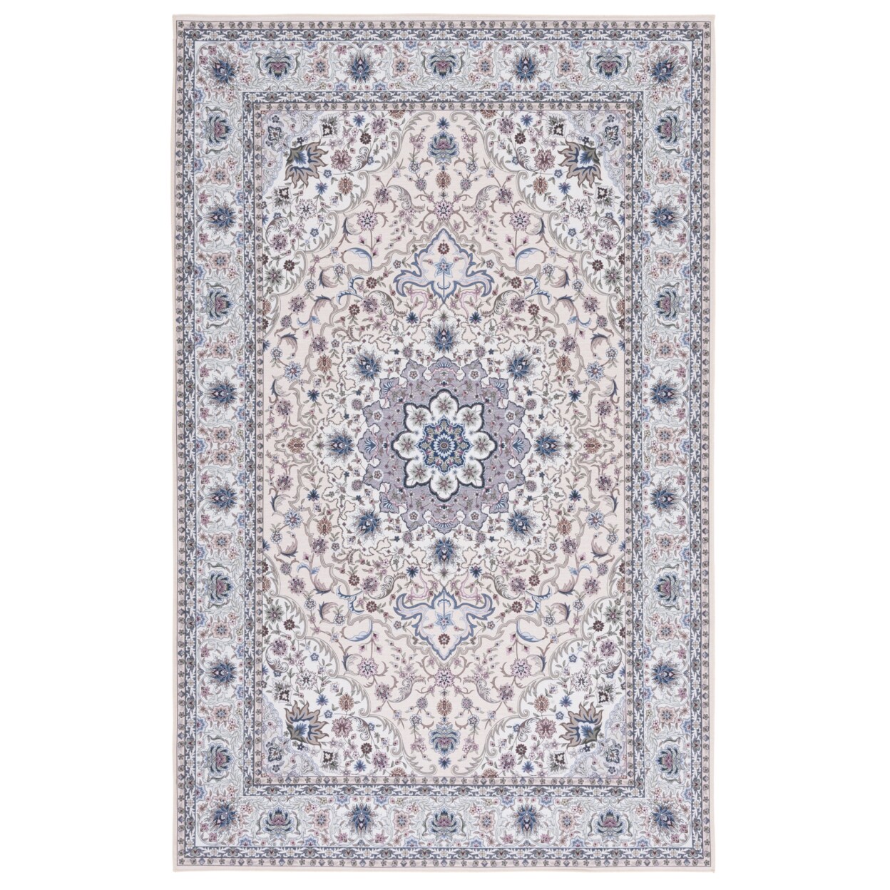 Safavieh Tucson Collection Tsn123B Beige / Green Rug Machine Washable Area