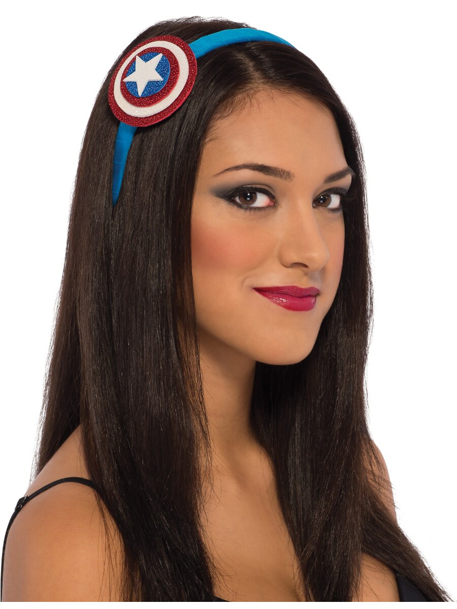 Womens American Dream Captain America Headband Costume Accessory