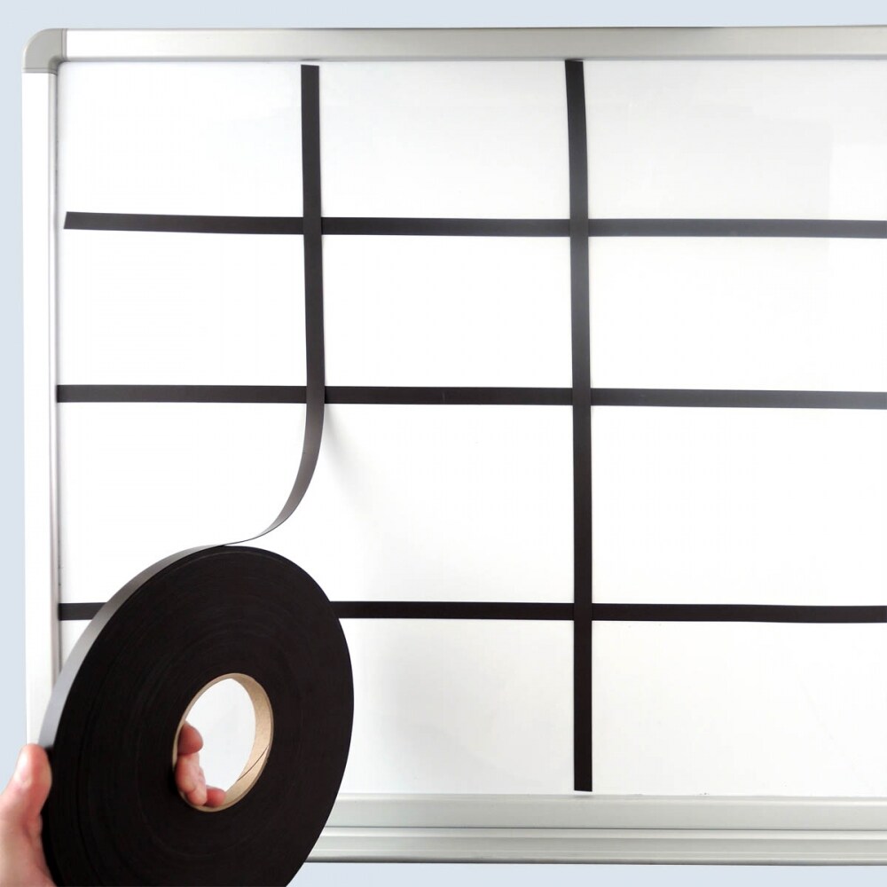 StoreSMART - Magnetic Lines and Board Dividers - 1/2 inch - for Whiteboard Grids - ML1/2