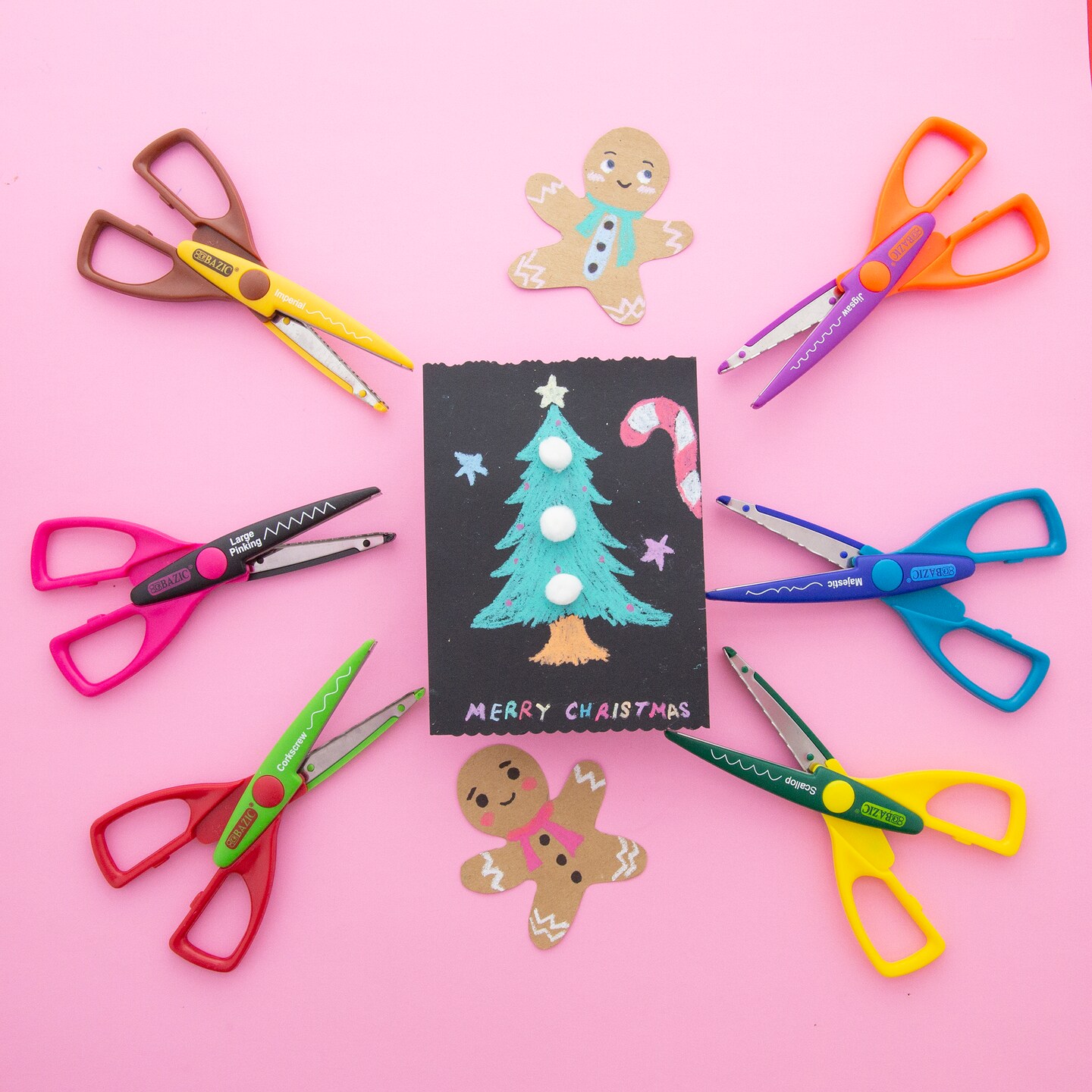 BAZIC Craft Scissors 6 1/2&#x22;