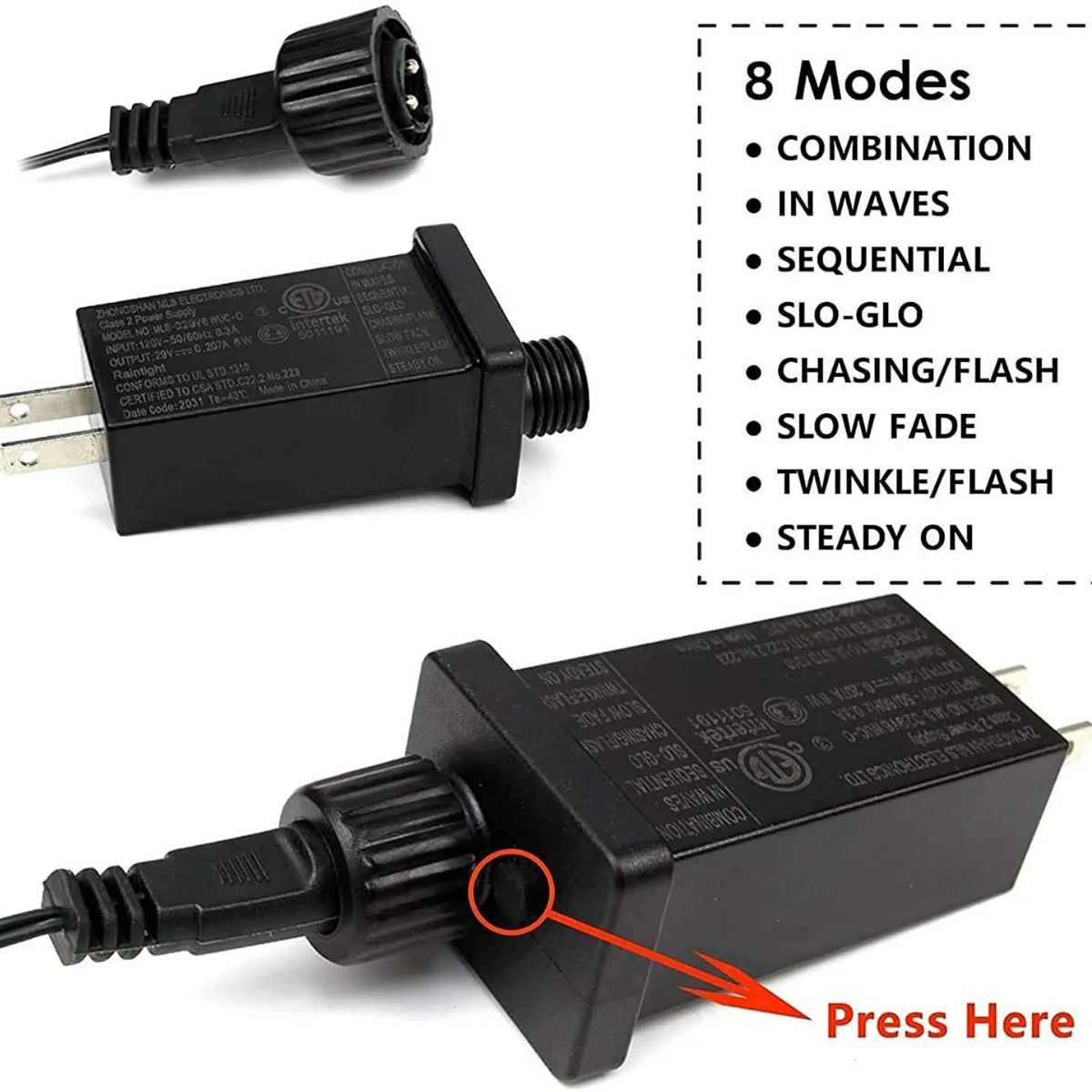 Waterproof Christmas Lights for Outdoor and Indoor