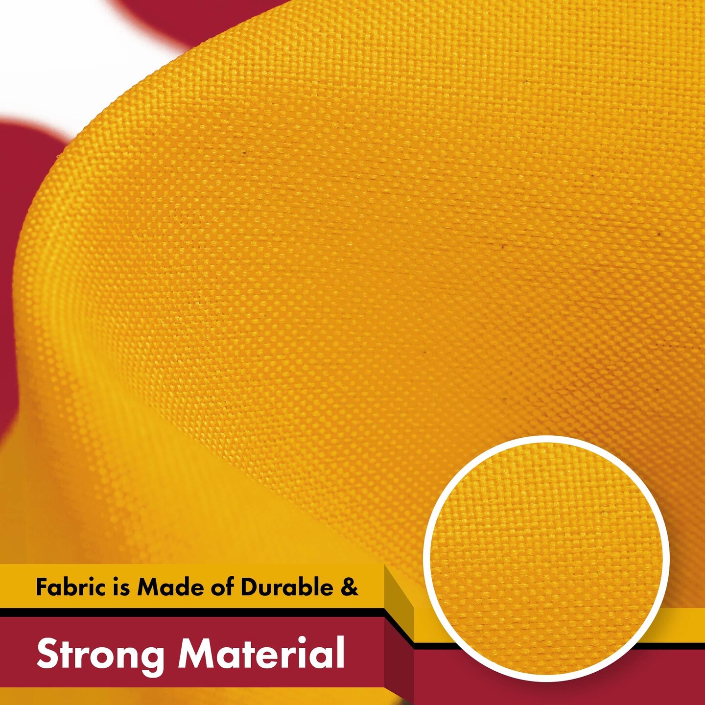 G128 3 Pack: Maryland MD | 3x5 Ft | LiteWeave Pro Series Printed 150D Polyester | Indoor/Outdoor, Vibrant Colors, Brass Grommets, Thicker and More Durable Than 100D 75D Polyester