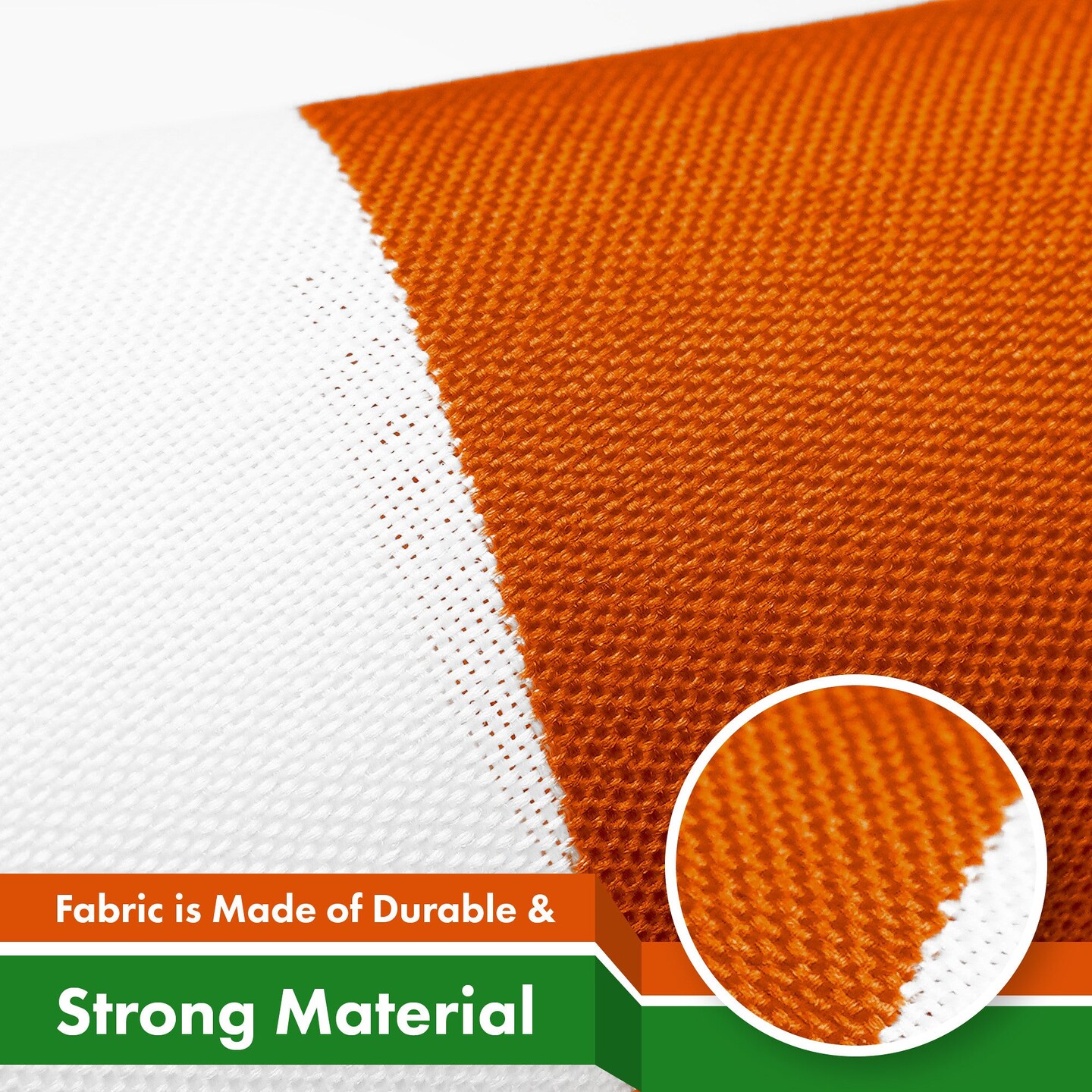 G128 5 Pack: Niger Nigerien Flag | 3x5 Ft | LiteWeave Pro Series Printed 150D Polyester | Country Flag, Indoor/Outdoor, Vibrant Colors, Brass Grommets, Thicker and More Durable Than 100D 75D Polyester