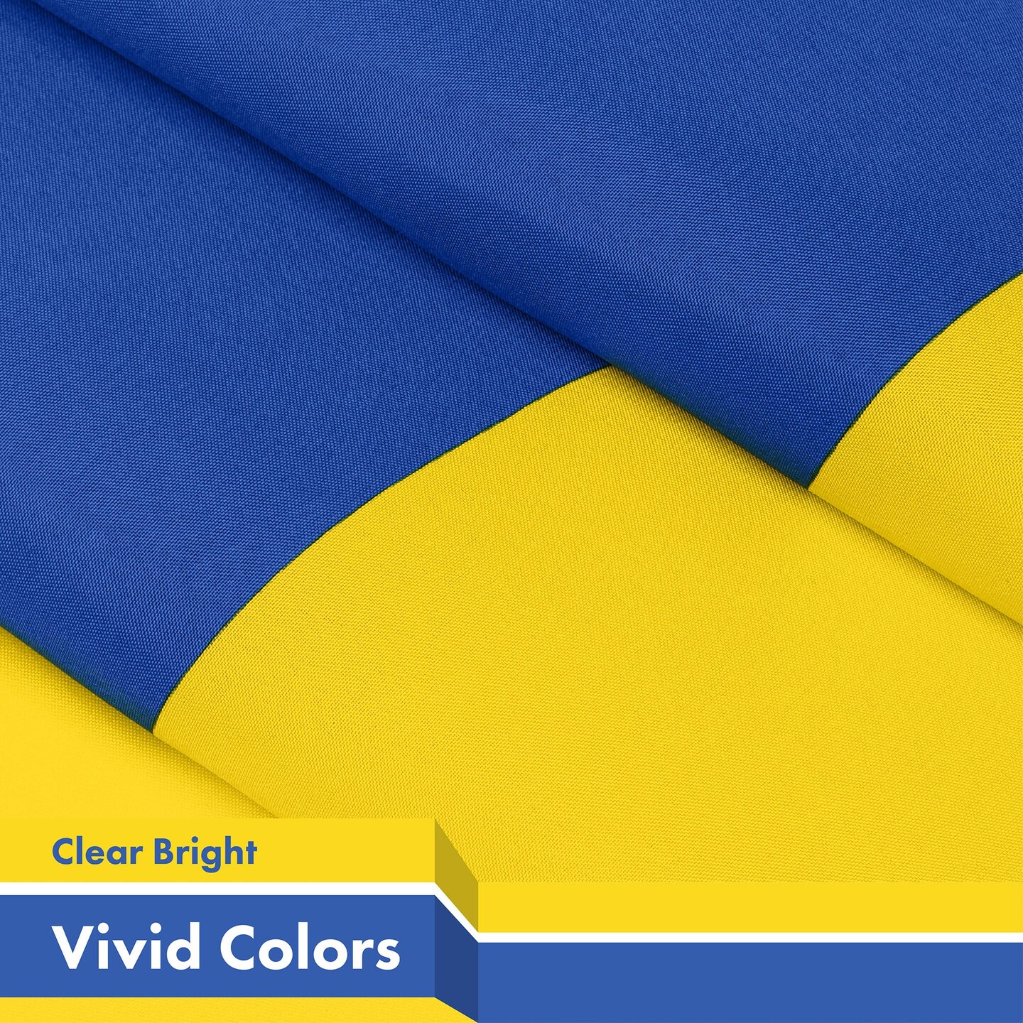 Ukraine Ukrainian Flag 3x5 Ft 2-Pack Printed 150D Polyester Kyiv Kiev