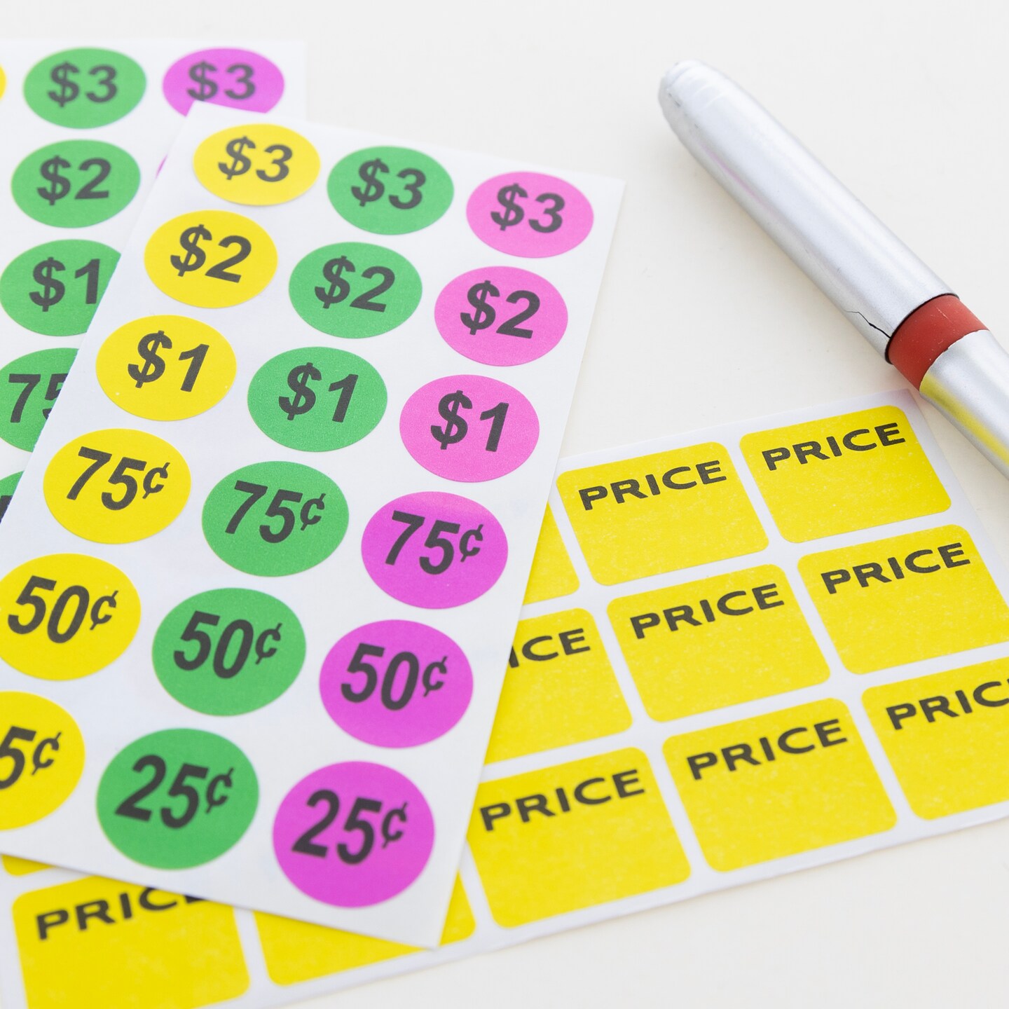 BAZIC Garage Sale Label (180/Pack)