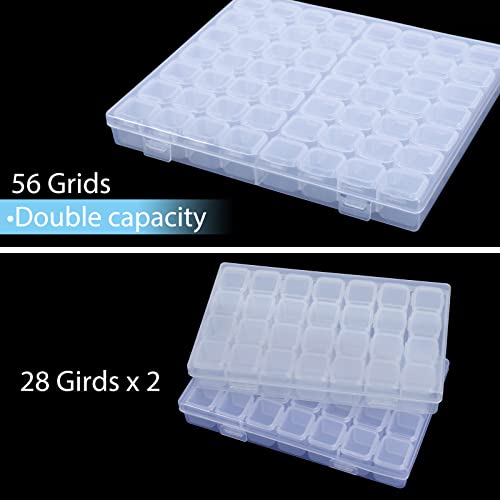 SGHUO Diamond Painting Storage Containers  Bead storage, Sewing supplies  storage, Plastic container storage