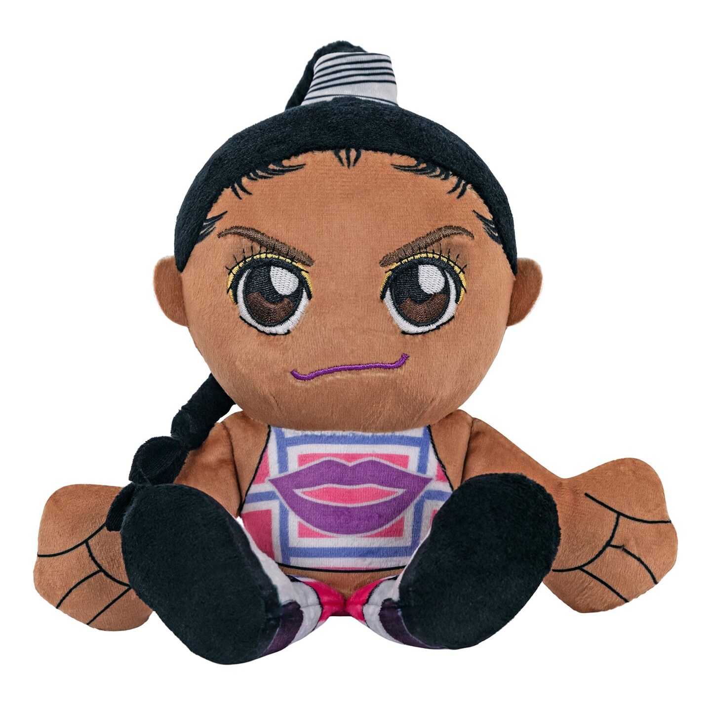 Bleacher Creatures WWE Bianca Belair 8&#x22; Kuricha Plush