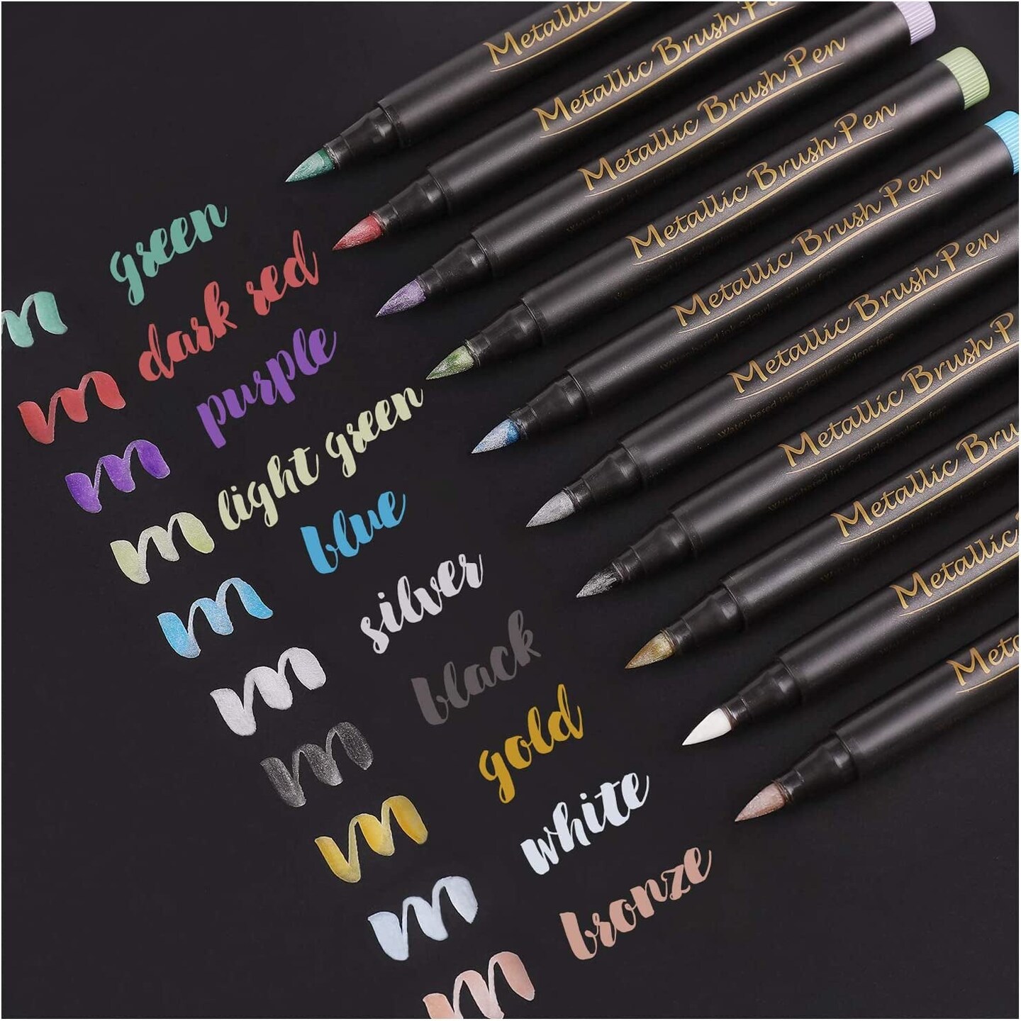 Metallic Marker Paint Pens - Set of 10 – Crescent Creative