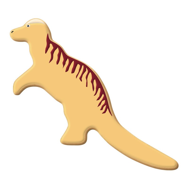 CookieCutter.Com Camptosaurus Dinosaur Cookie Cutter 5 Inch &#x2013;Tin Plated Steel Cookie Cutters &#x2013; Made In The USA