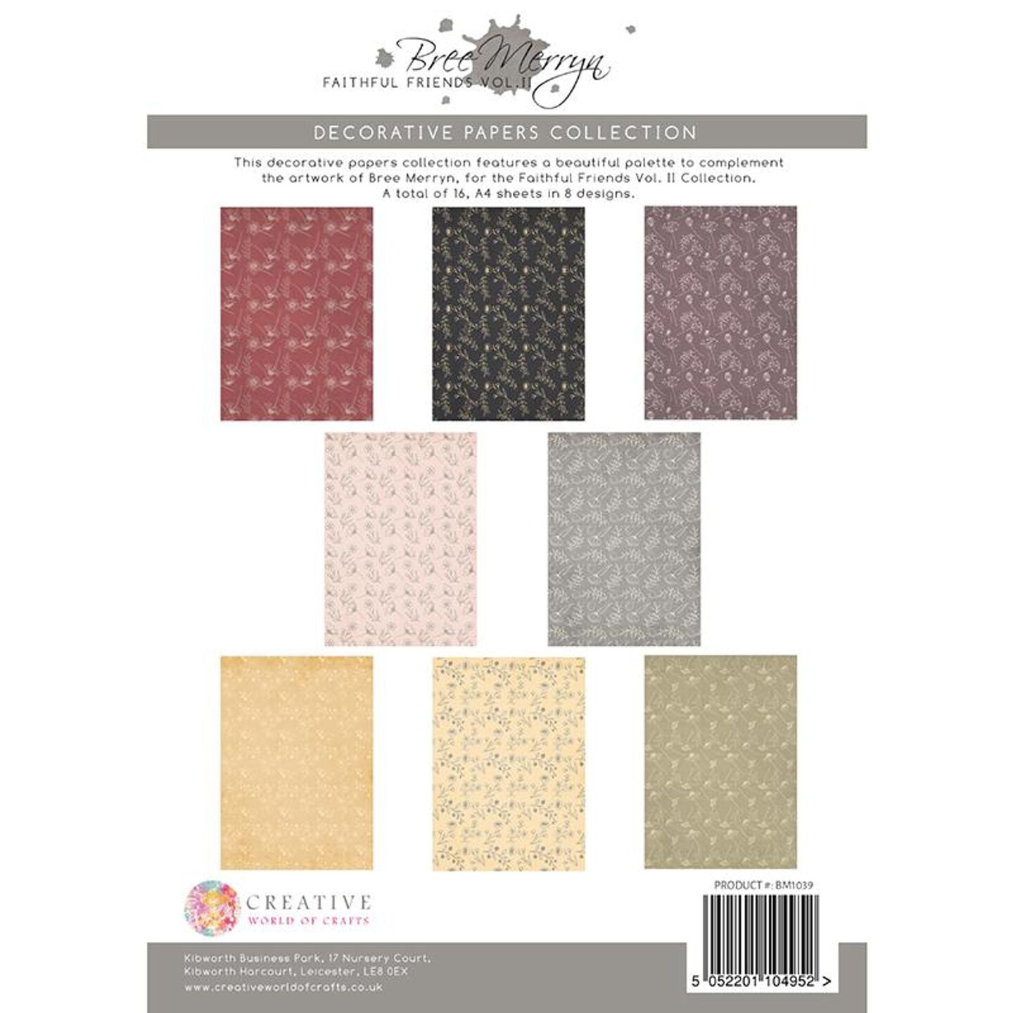 Bree Merryn  Faithful Friends II - Decorative Papers