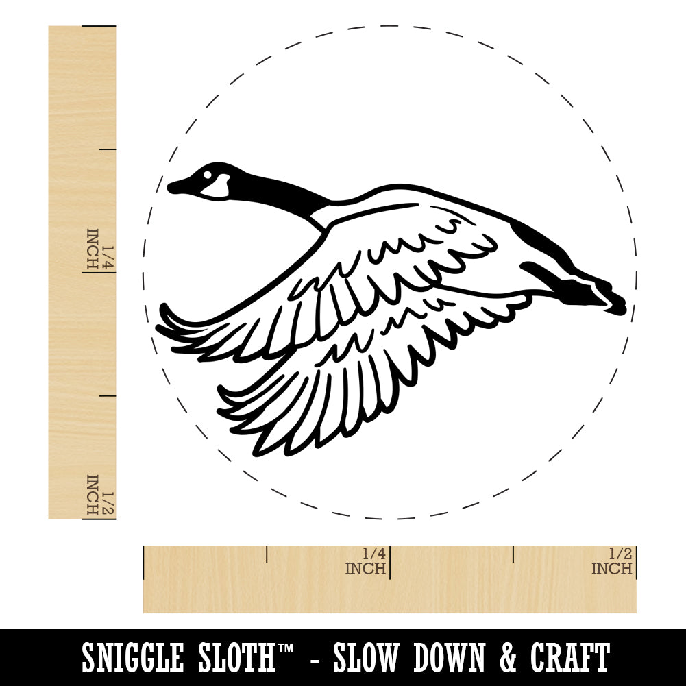 Canadian Goose Canada Self-Inking Rubber Stamp for Stamping Crafting Planners