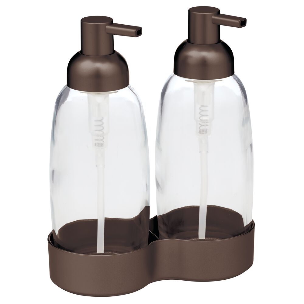 mDesign Double Liquid Hand Soap Dispenser Pump Bottle