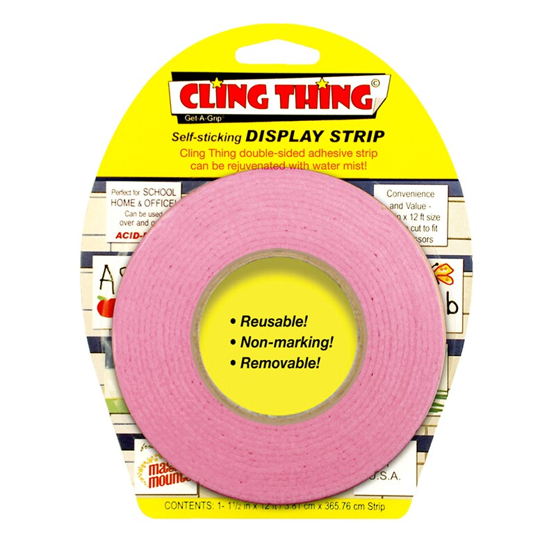 Cling Thing&#xAE; Display Strip, Pink