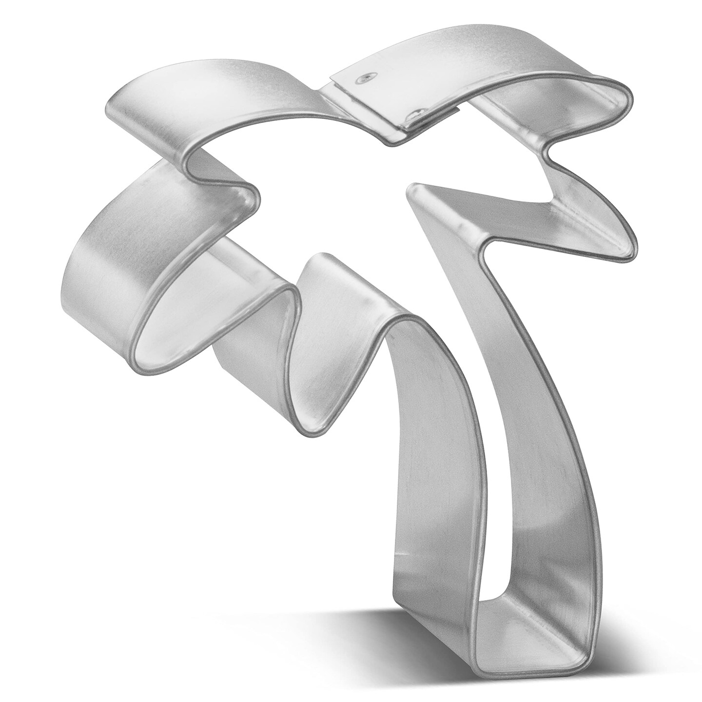 CookieCutter.Com Palm Tree Cookie Cutter 3 Inch –Tin Plated Steel Cookie Cutters –Tin Plated Steel Cookie Cutters – Made In The USA