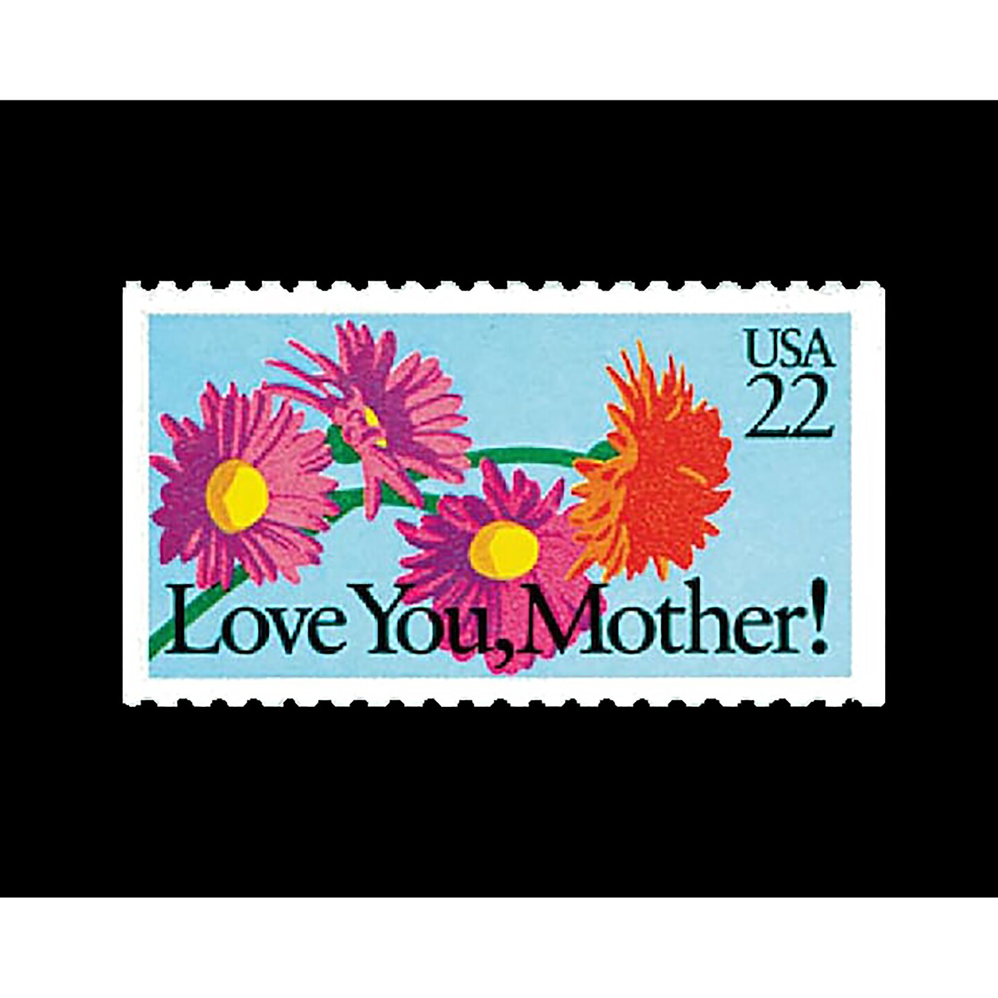 Card For Mother Coin and Stamp Collectible Greeting