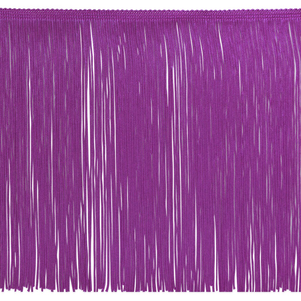 12" Chainette Fringe Trim, Polyester, Decorative, Versatile for Costumes