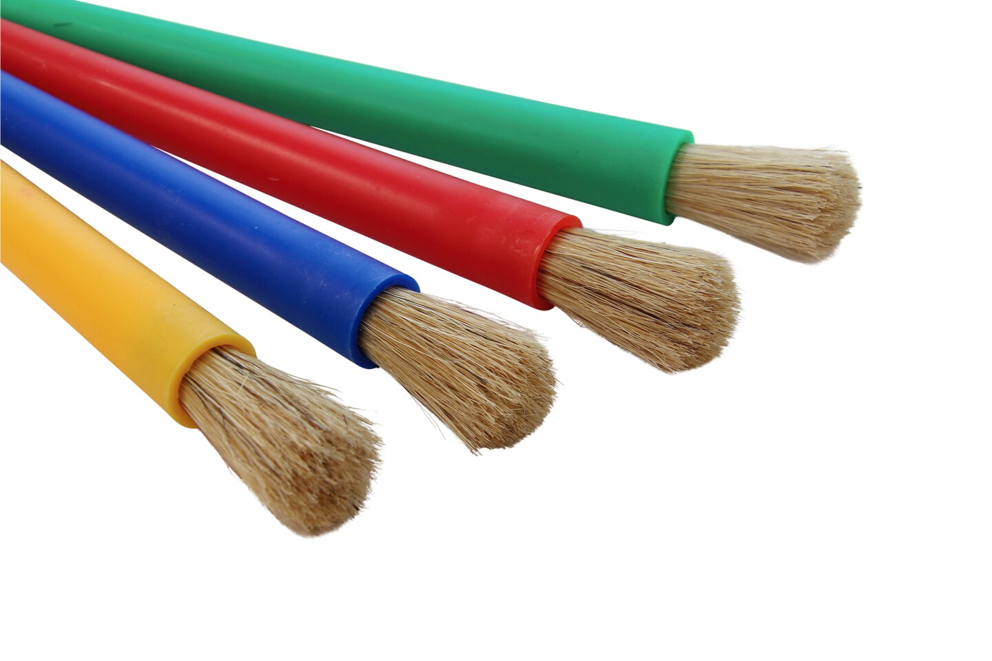 School Smart Young Artist Paint Brushes, Assorted Sizes, Set of 36