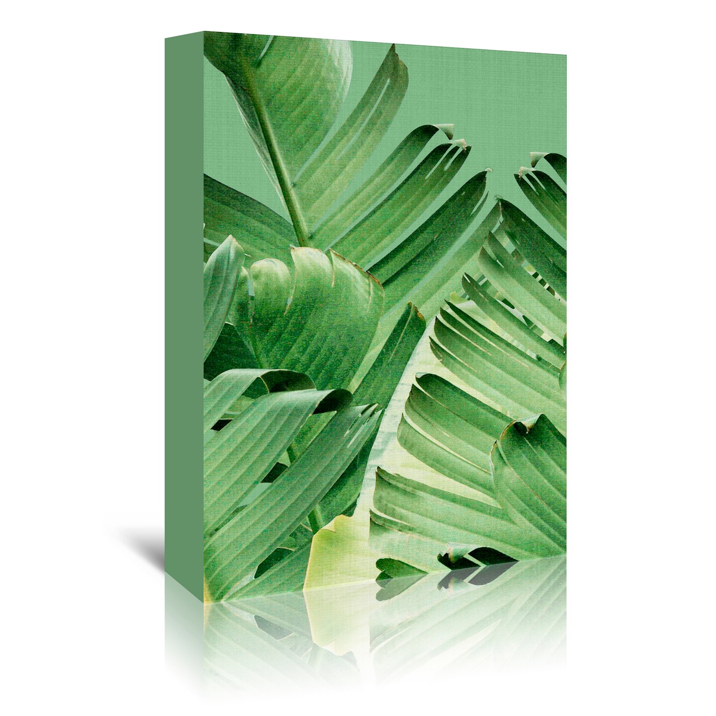 Tropical Leaves  by LILA + LOLA  Gallery Wrapped Canvas - Americanflat