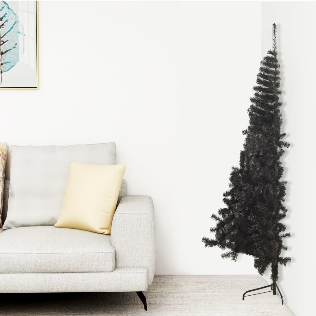 Artificial Half Christmas Tree with Stand