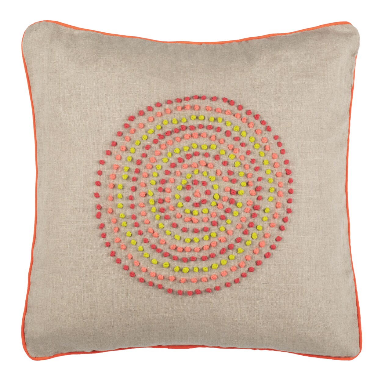 Safavieh   Love Knots Pillow Set of 2 Neon Rainbow