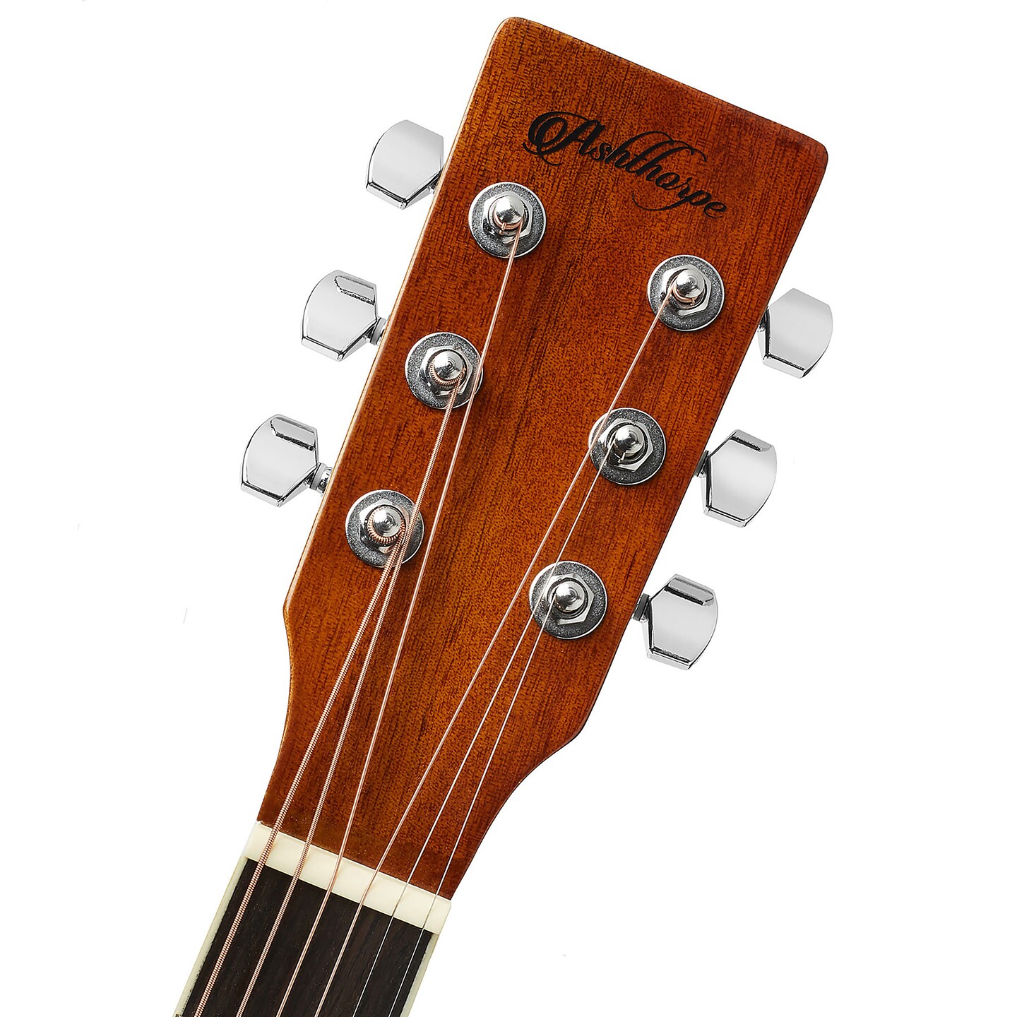 Ashthorpe Full-Size Dreadnought Acoustic Electric Guitar Package with 10 Watt Amp