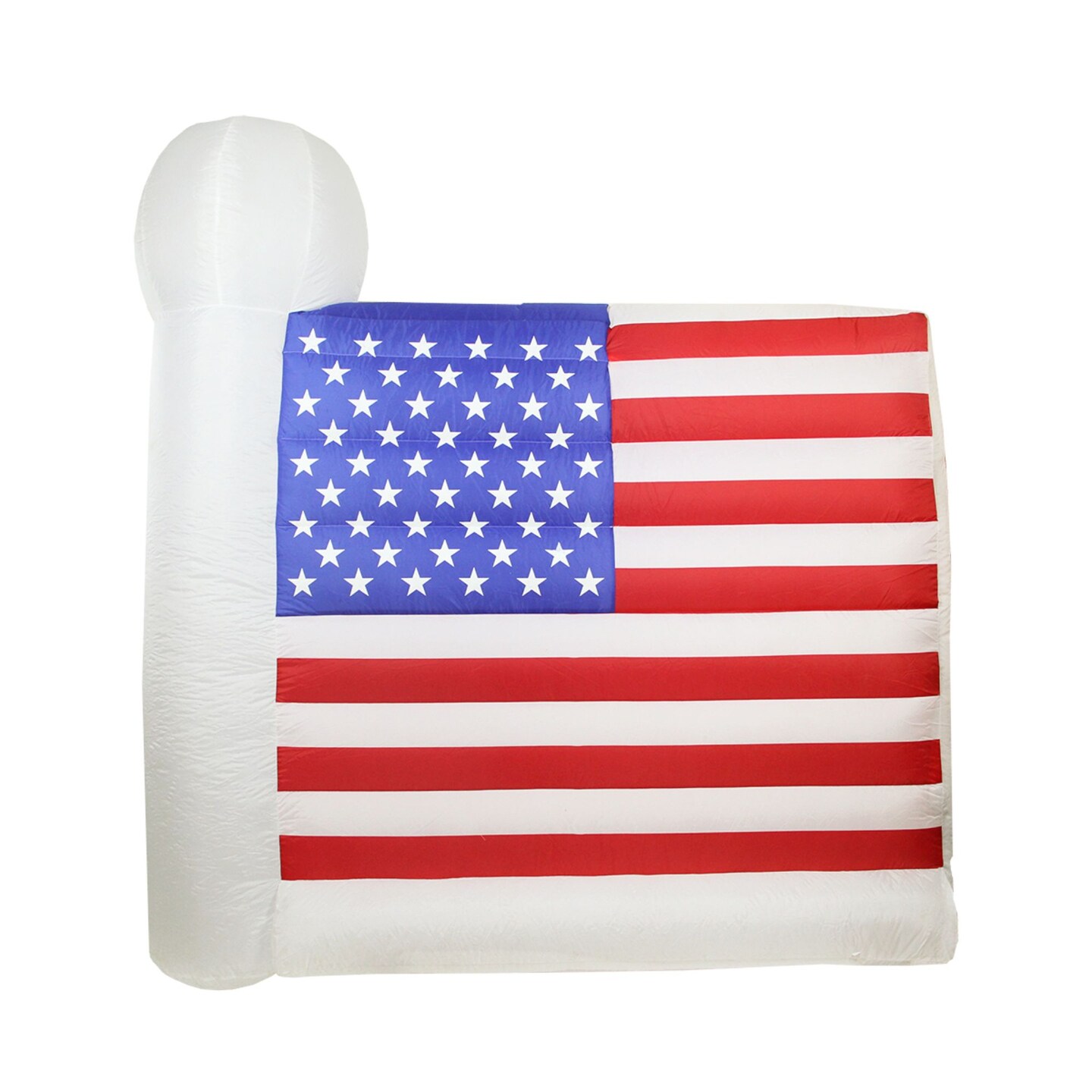 Northlight Lighted American Flag Patriotic Inflatable Outdoor Decoration - 5.5&#x27;