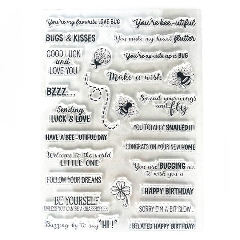Elizabeth Craft Clear StampsBugs & kisses Michaels