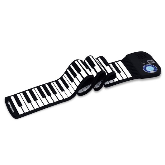 88 Keys Midi Electronic Roll up Piano Silicone Keyboard for Beginners