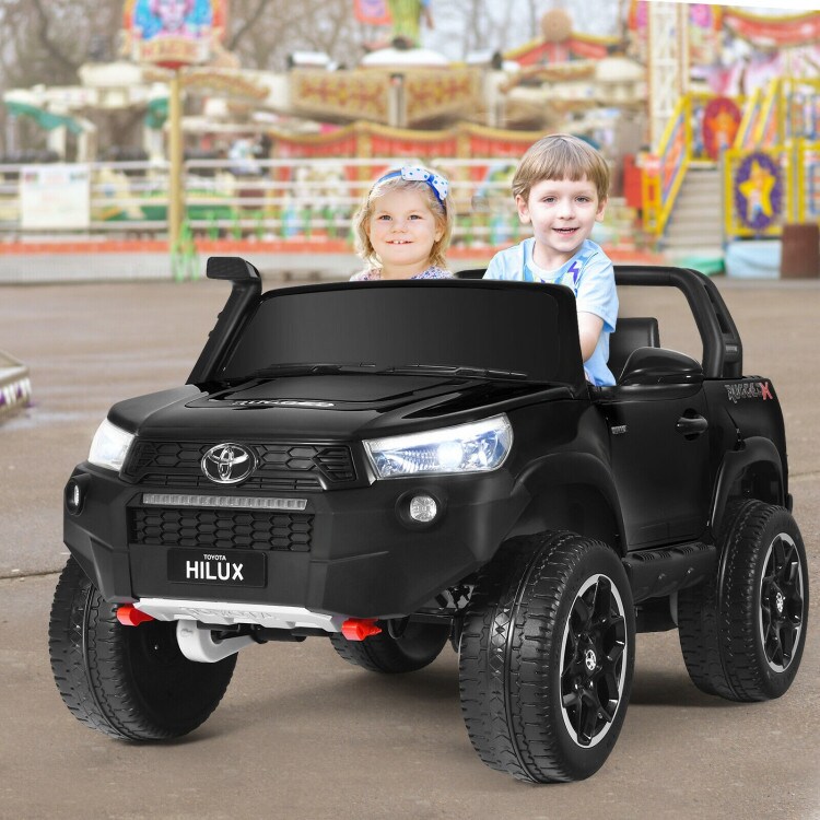 2*12V Licensed Toyota Hilux Ride On Truck Car 2-Seater 4WD with Remote