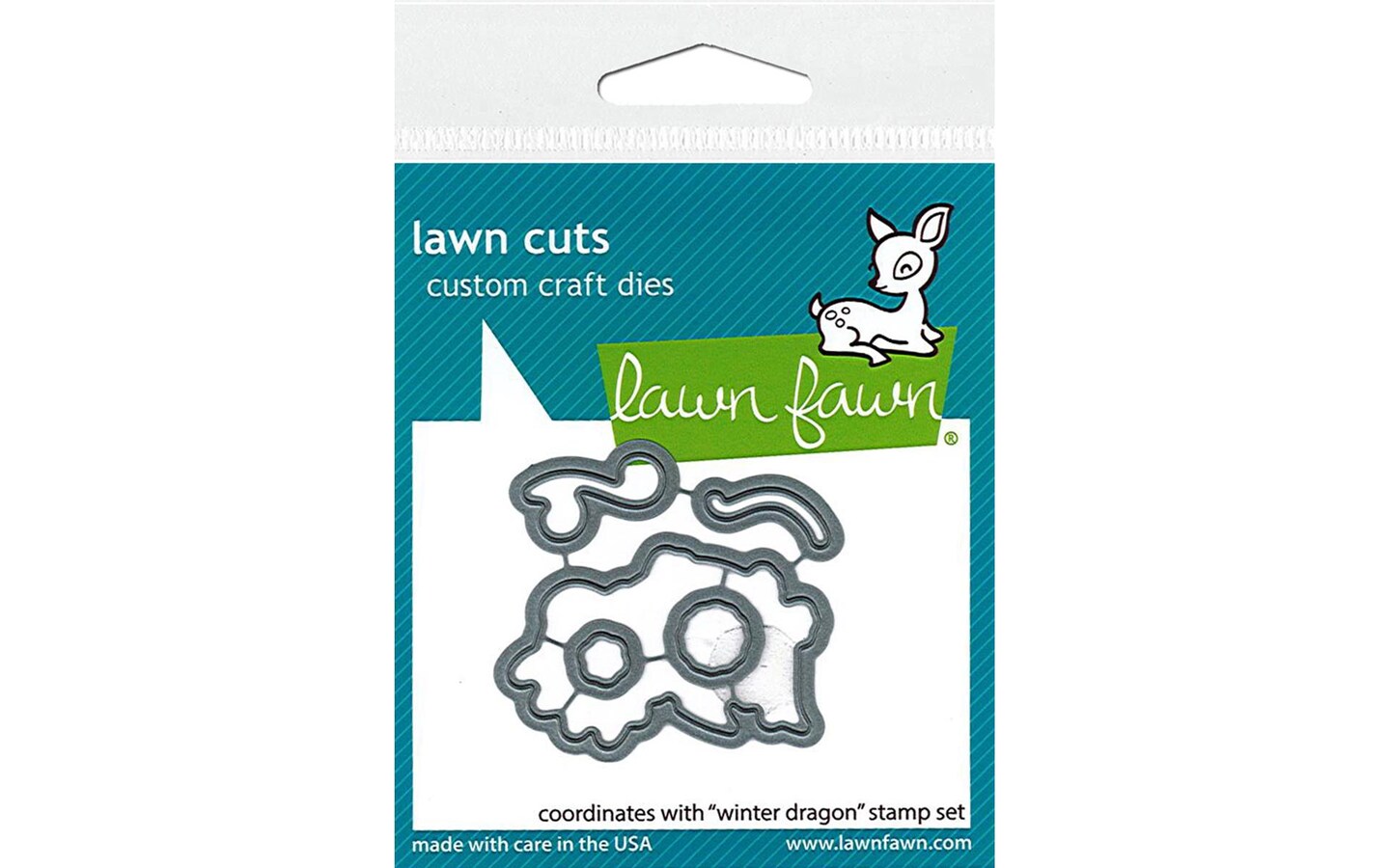 Lawn Fawn Lawn Cuts Die Winter Dragon