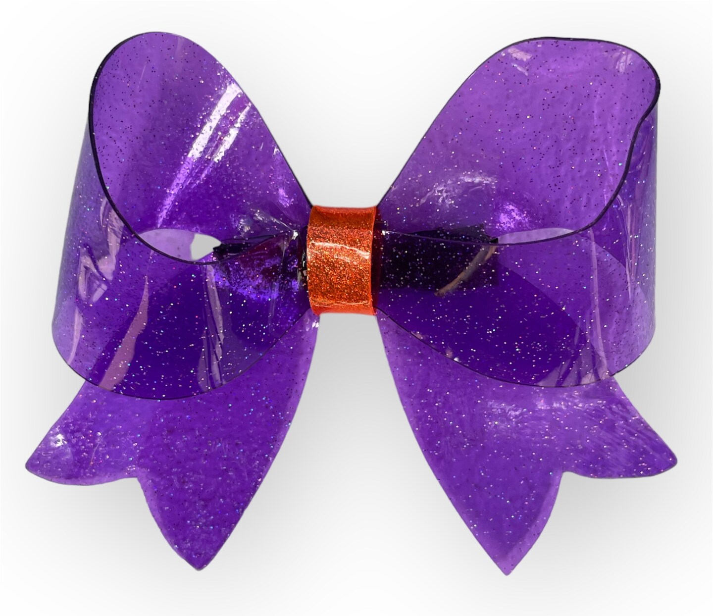 Purple Ribbon Beach Bow