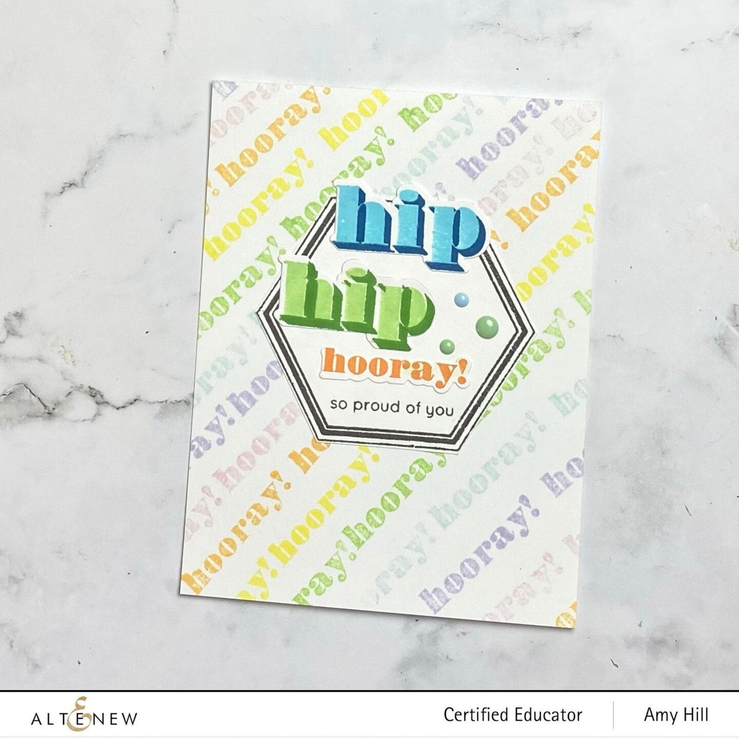 Mini Delight: Hooray! Stamp &#x26; Die Set