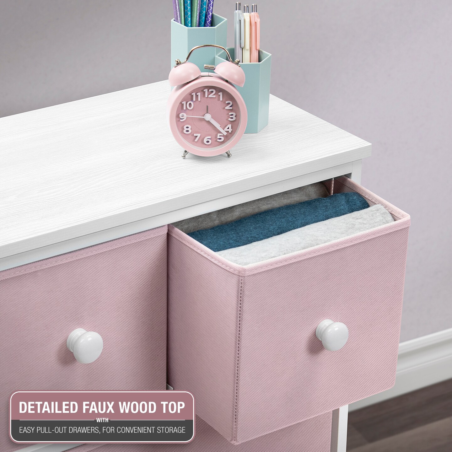 Sorbus 8 Drawers Chest Dresser with Knob Handle - Great for Household Storage and Organization