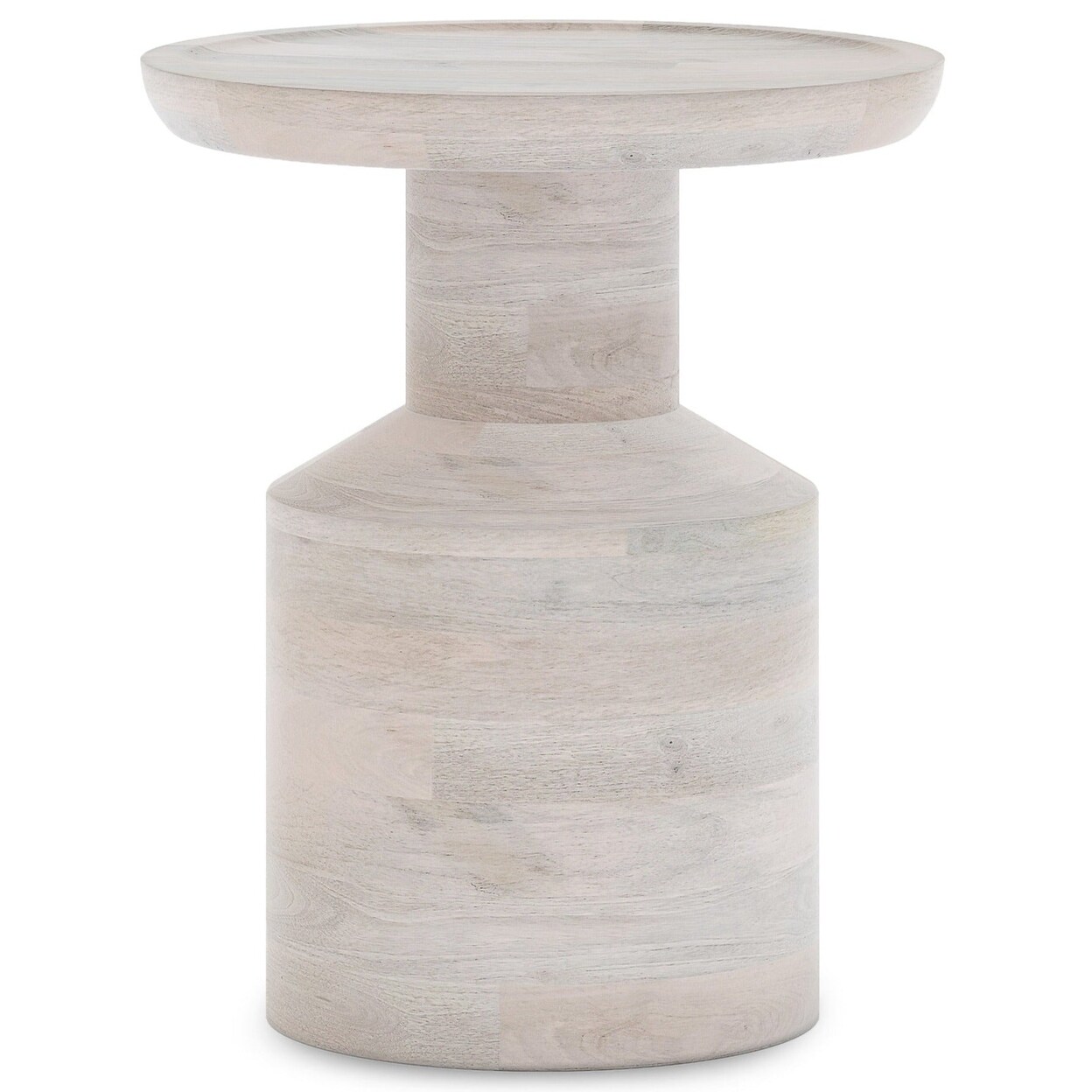 Simpli Home Haynes Wooden Accent Table in Mango
