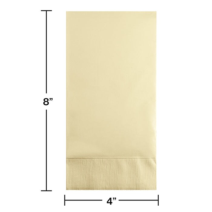 Ivory Guest Towel, 3 Ply, 16 ct