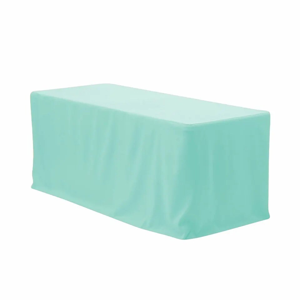 Fitted Rectangular Polyester Tablecloths