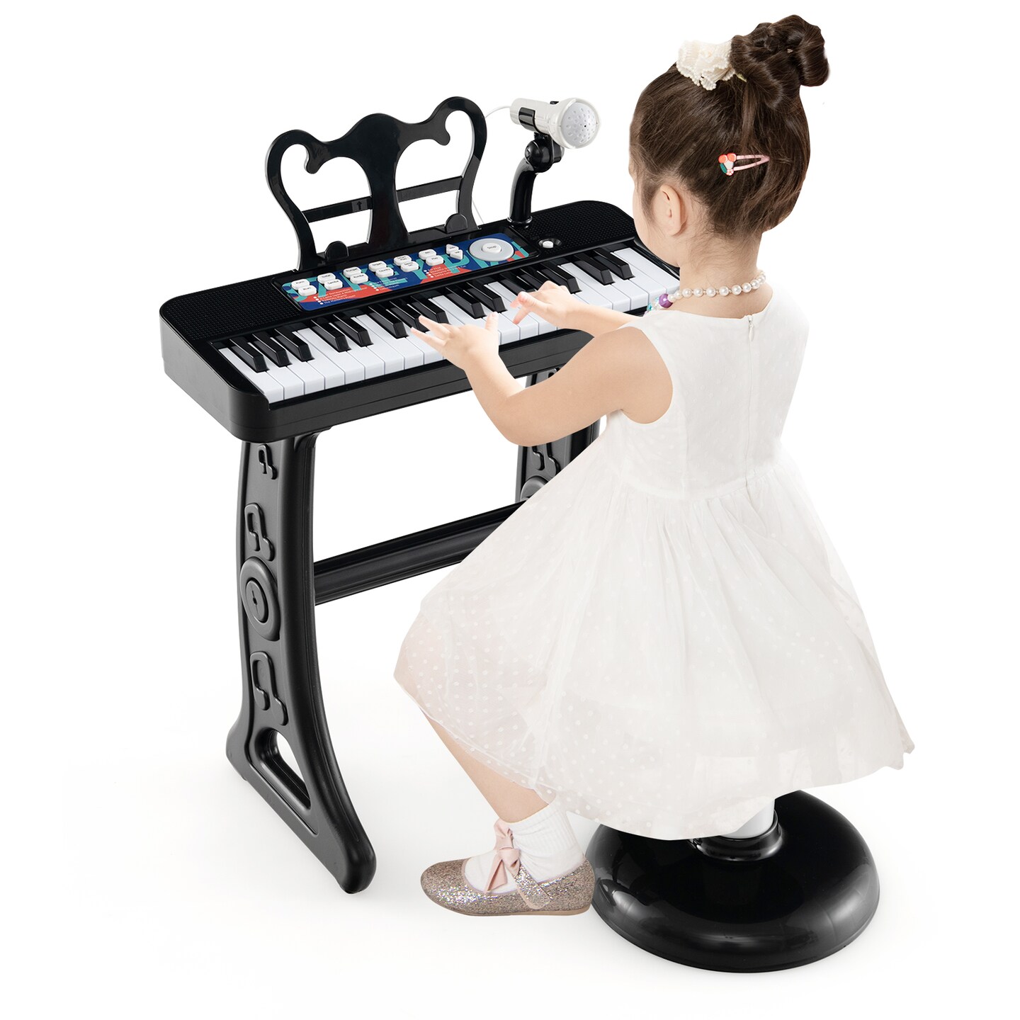 Kids Piano Keyboard 37-key Kids Toy Keyboard Piano With Microphone For 3+ Kids