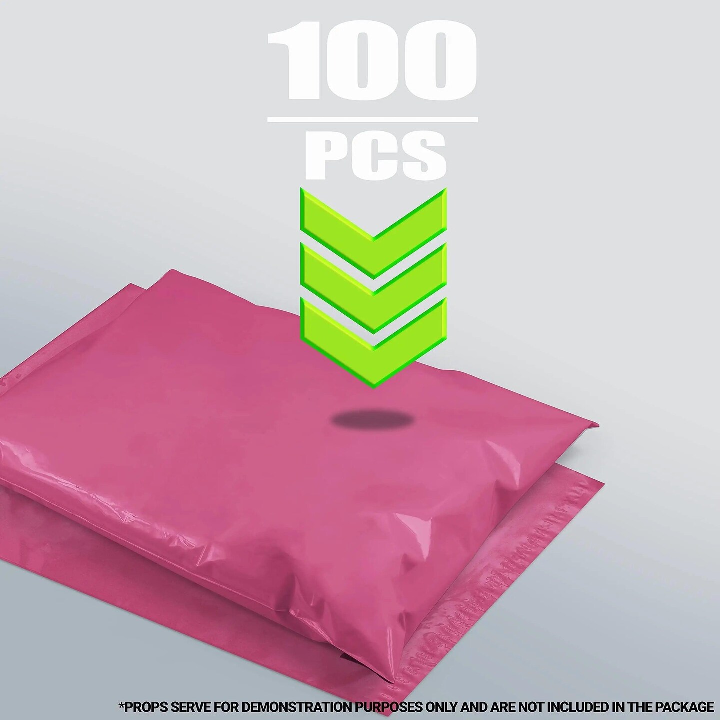 Hot Pink Poly Mailers 6 x 9 Peel and Seal Poly Shipping Bags for Small Business Pack of 100 Waterproof Shipping Envelopes for Clothing 2 Mil Tear Proof Plastic Mailing Bags for Shipping
