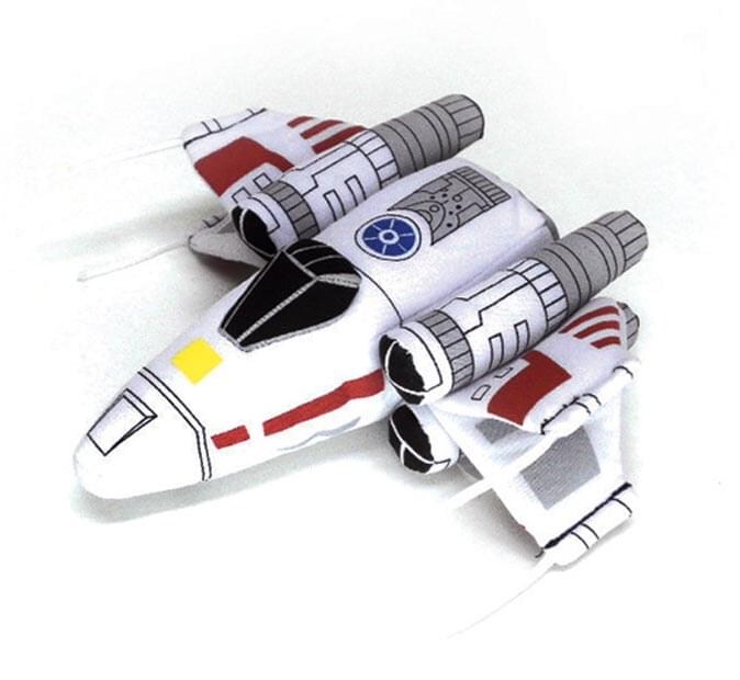 Star Wars Super Deformers Vehicle 7&#x22; Plush: X-Wing Fighter