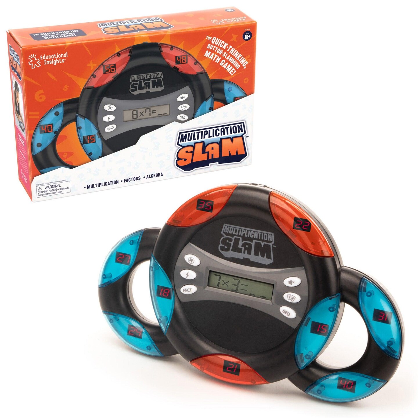 Multiplication Slam&#x2122; Handheld Electronic Math Game