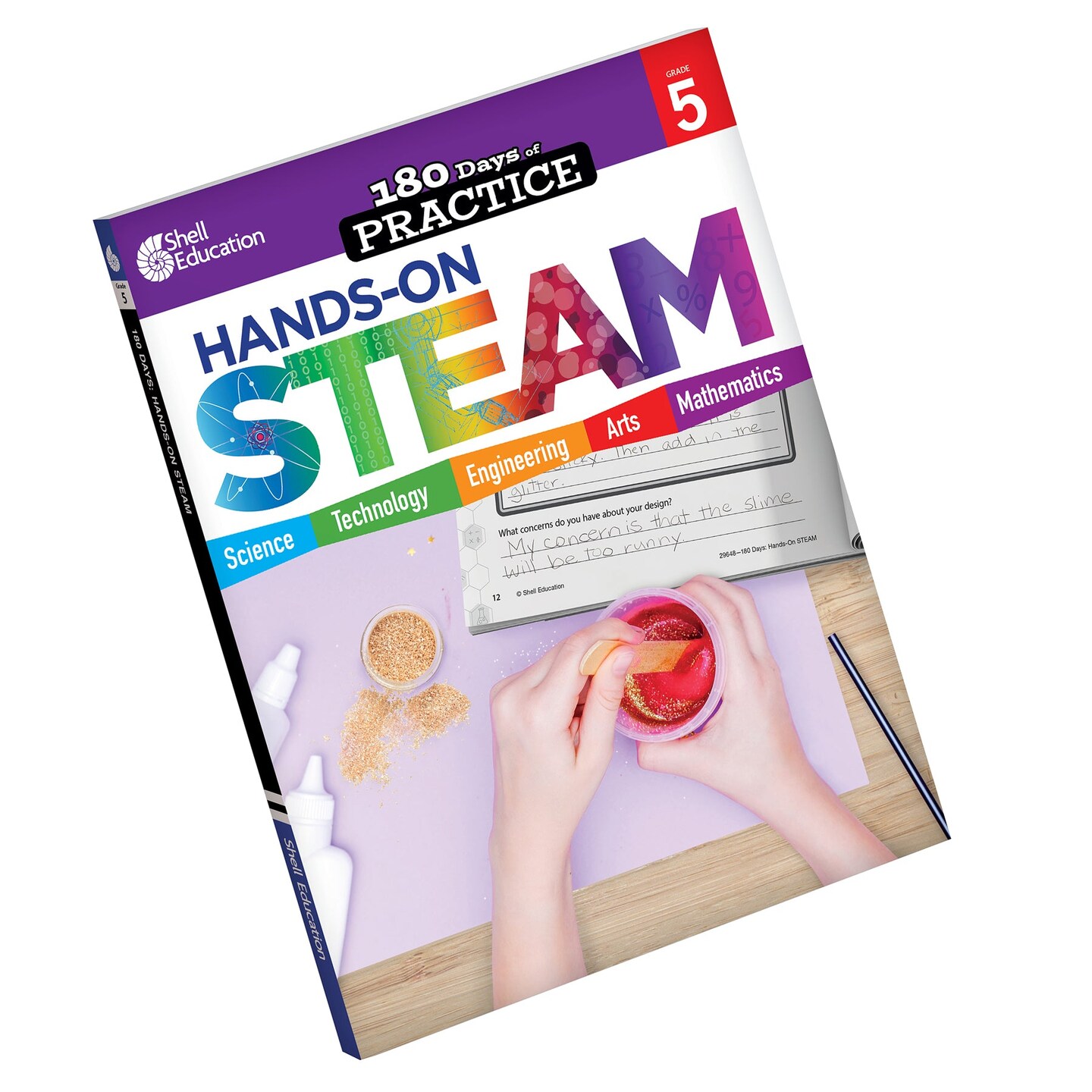 180 Days STEAM, Science, &#x26; Math Grade 5: 3-Book Set