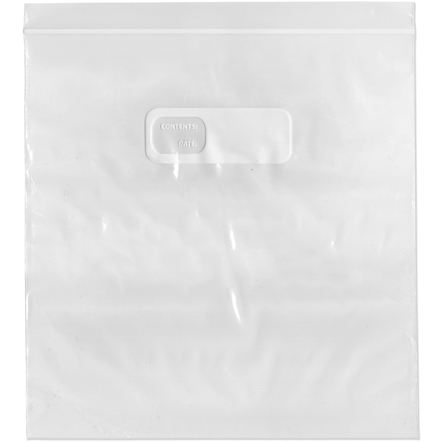 Plymor Freezer Zipper Reclosable Plastic Bags