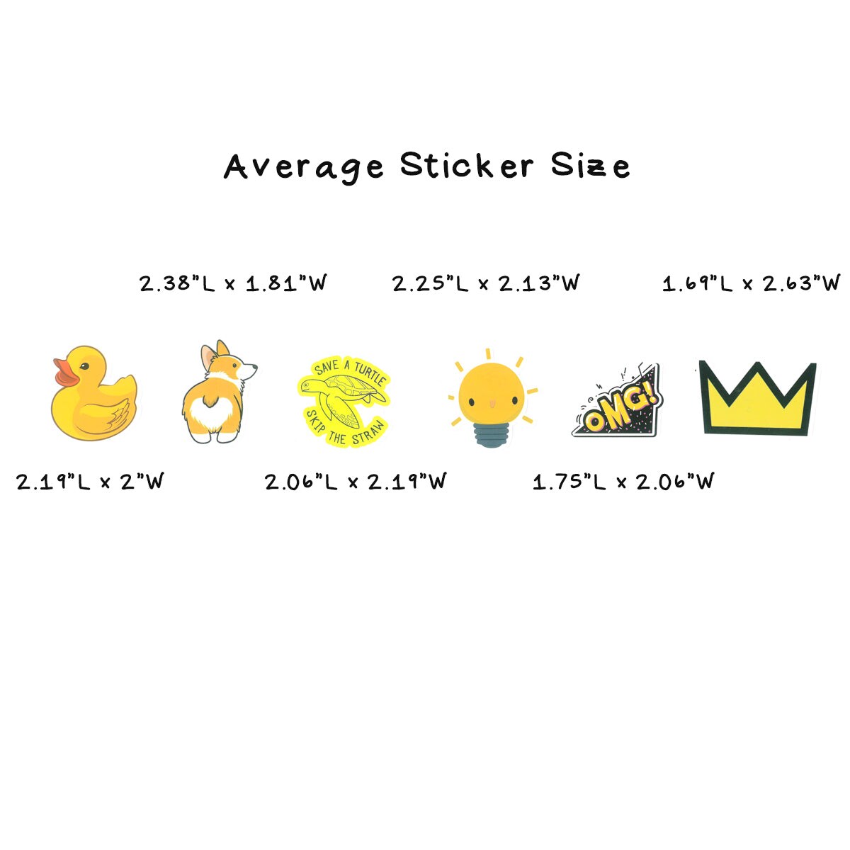 Wrapables Waterproof Vinyl Stickers for Water Bottles, Laptop, Phones, Skateboards, Decals for Teens, 100pcs