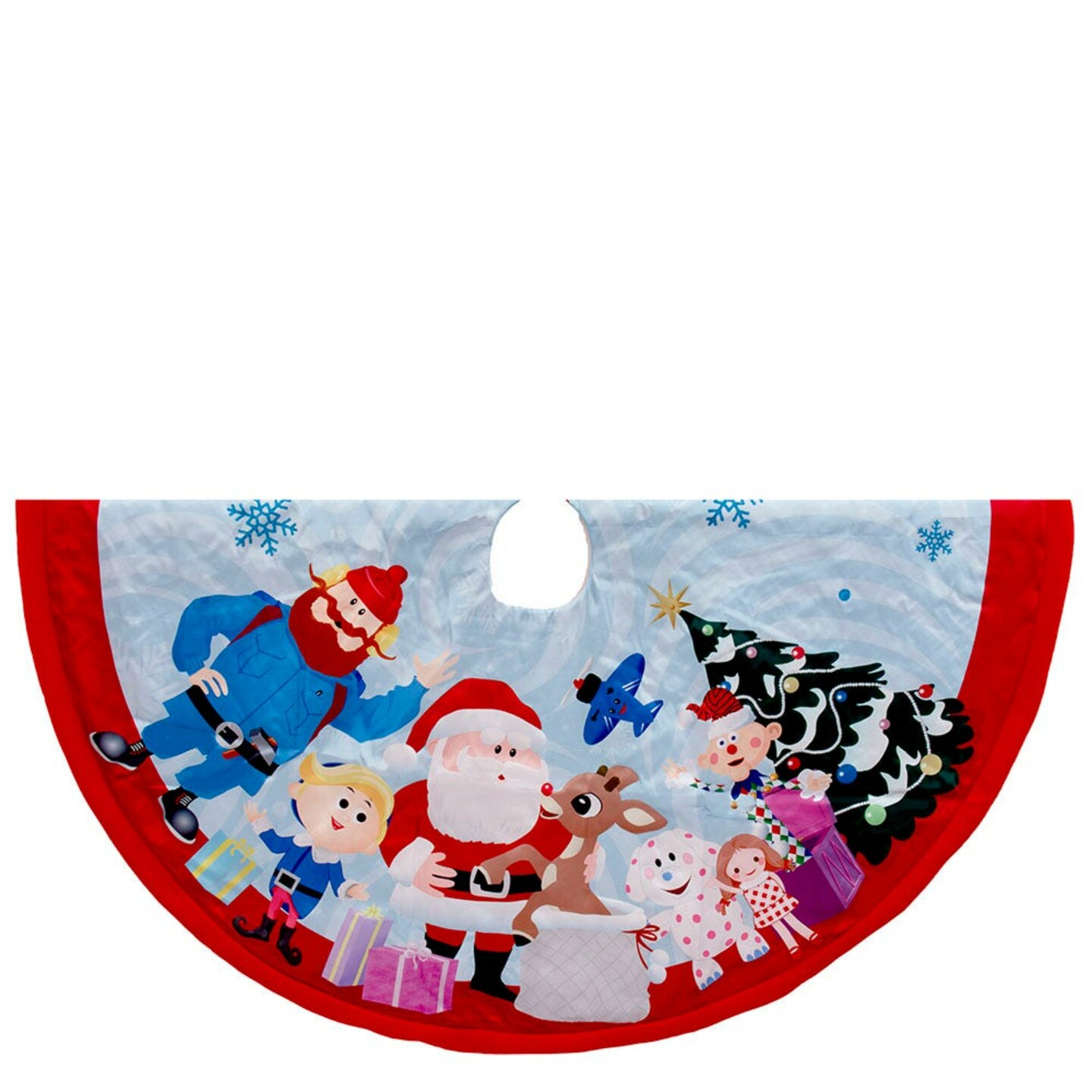 KSA 48&#x22; Rudolph and Friends Christmas Tree Skirt